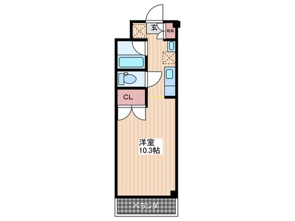 ゼフィルⅡの物件間取画像